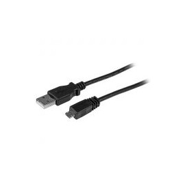 Cable 30Cm Micro Usb B A Usb A  Macho A Macho Negro Startech Uusbhaub1