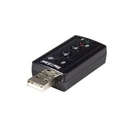 Tarjeta De Sonido 7.1 Virtual Usb Externa Adaptador Startech