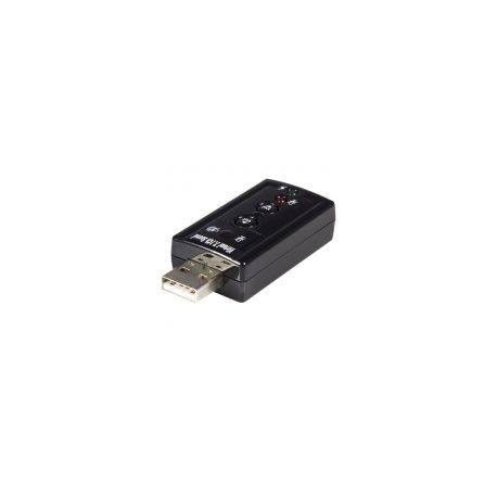 Tarjeta De Sonido 7.1 Virtual Usb Externa Adaptador Startech