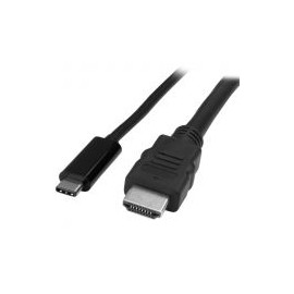 Cable Adaptador Startech Usb-C A Hdmi 2 Mts Color Negro