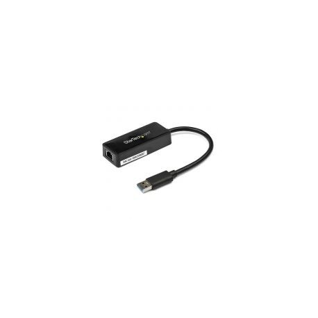 Tarjeta 1Pto Rj45 Externa Usb 3.0 Con Usb Negro  Startech Usb31000Sptb