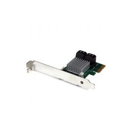 Tarjeta Sata3 Pcie 6Gbps Raid 4Ptos Hyperduo Startech Pexsat34Rh