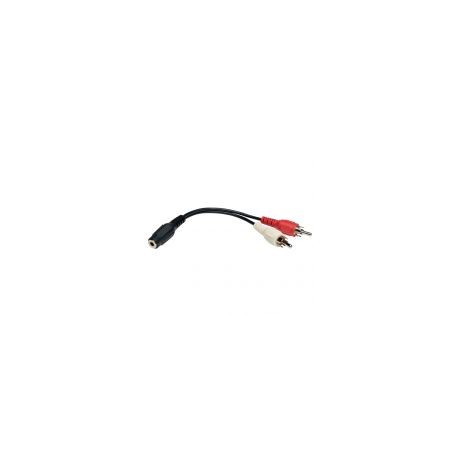 Cable Divisor Mini Estereo 3.5Mm A 2 Rca Macho Tripplite P316-06N