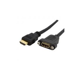 Startech.Com Cable Hdmi Macho-Hdmi Hembra 91Cm Negro Hdmipnlfm3