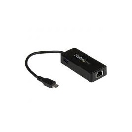 Adaptador De Red Gigabit Startech.Com Usb-C Con Puerto Usb Us1Gc301Au