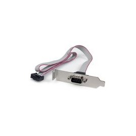 Adaptador Startech Idc Macho - Db-9 Hembra Gris Plate9M16Lp