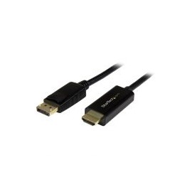 Cable Startech Convertidor Displayport A Hdmi 2M Negro Dp2Hdmm2Mb