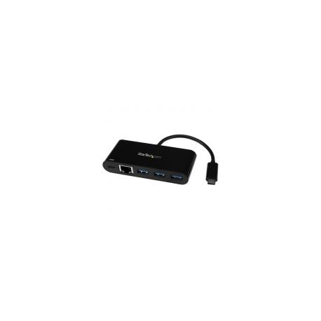 Hub Concentrador Usb 3.0 Startech Usb-C 3 Puertos Ethernet Gigabit Pd