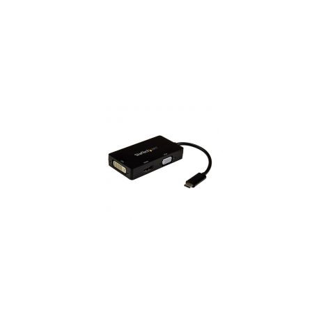 Mini Adaptador Multipuertos Startech Usb-C A Hdmi Dvi Vga