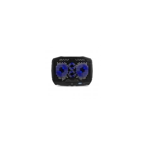 Base Enfriadora Vorago Cp-301 Hasta 17" Ajustable Led 4 Ventiladores