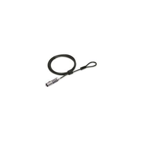 Candado De Combinacion Brobotix Para Laptop 1.80M Negro/Plata 263601