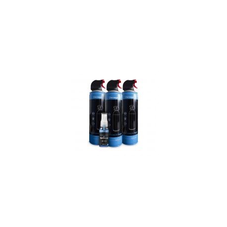 Kit 3 Piezas Aire Comprimido Vorago Cln-300 660Ml + Limpiador Pantalla