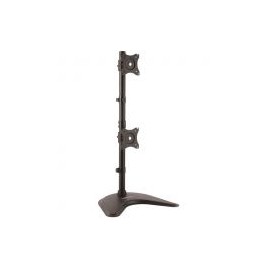 Startech Soporte P. 2 Monitores Vertical 27"Max 20Kg Negro Armbarduov