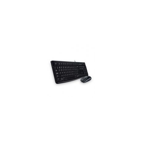 Kit Logitech Mk120 Teclado Y Mouse Alambrico Usb (920-004428)