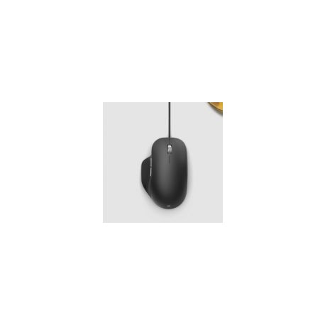 Mouse Ergonomico Microsoft Bluetrack Alambrico Usb-A 1000Dpi Negro Rjg-00001
