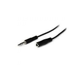 Cable 2M Extension  Minijack 3.5 Macho A Hembra  Startech Mu2Mmfs