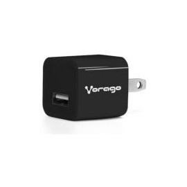 Cargador Para Pared Vorago Au-105 Con 1 Puerto Usb Negro