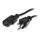Cable 3M Alimentacion Nema 5-15P C13 Macho Hembra  Startech Pxt101_10