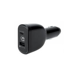 Cargador Manhattan Usb P/Auto 2 Ptos Usb-C Pd Usb-A 78W Total 102445