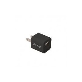 Cargador Para Pared Vorago 1 Puerto Usb Negro Blister Au-105-Bk