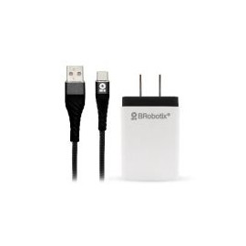 Cargador Brobotix Usb Cable Tipo C Fast 963325 Negro Pared 5 V 1