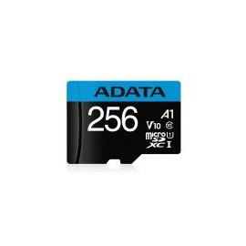 Memoria Micro Sd Adata Negro 256Gb Cl10 A1 Uhs-I Ausdx256Guicl10A1-Ra1