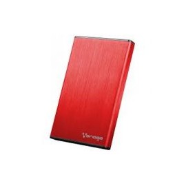 Enclosure Vorago Hdd-201 2.5" Sata Usb 3.0 Rojo