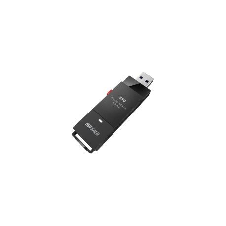 Ssd Externo Para Servidor Buffalo 500Gb Usb-A 3.2 Negro Ssd-Put500U3B