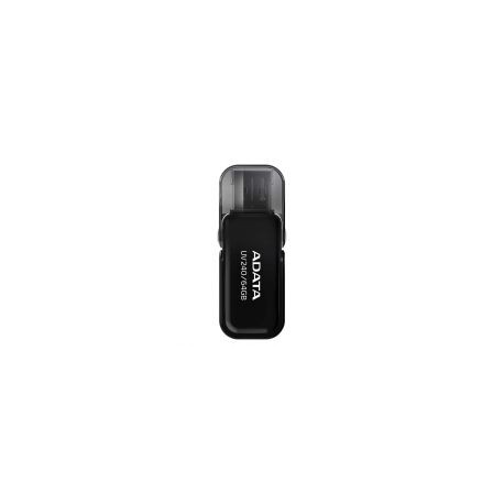 Memoria Usb Adata 64Gb 2.0 Auv240 Negra Auv240 64G Rbk