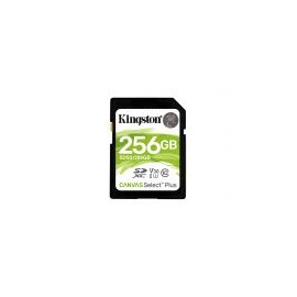 Memoria Sd Kingston Sdxc Canvas Select 100R Cl10 Uhs-I V30 (Sds2/256Gb
