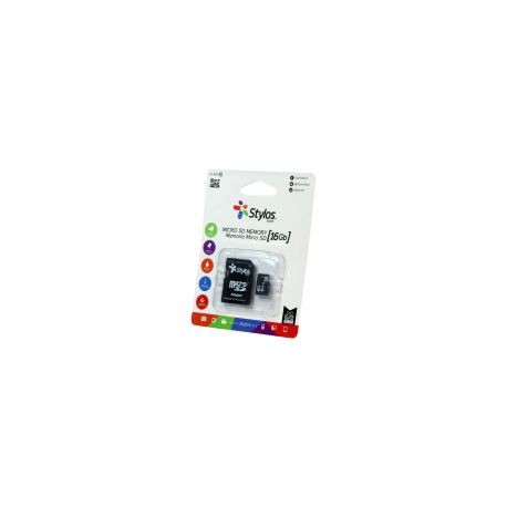 Memoria Micro Sd Stylos 16 Gb (Stms161B)