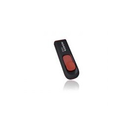 Memoria Flash Usb Adata C008 8Gb Retractil Negro&Rojo Ac008-8G-Rkd