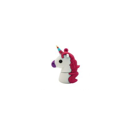Memoria Usb Brobotix 32Gb Usb 2.0 Unicornio Blanco/Rosa 190432-33