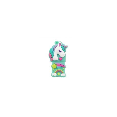 Memoria Usb Brobotix 32Gb Usb 2.0 Unicornio Arcoiris 190432-29