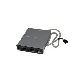 Lector Tarjetas Bahia Frontal 3.5 Inflash Sd Cf  Startech 35Fcreadbk3