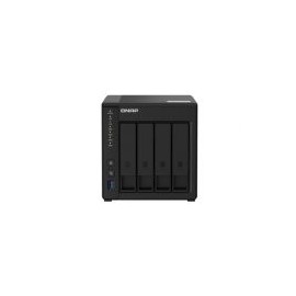 Almacenamiento Nas Qnap 4 Bahias Intel Celeron J4025 2Gb Ddr4 2Ghz Sata Negro Ts-451D2-2G-Us
