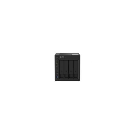 Almacenamiento Nas Qnap 4 Bahias Intel Celeron J4025 2Gb Ddr4 2Ghz Sata Negro Ts-451D2-2G-Us