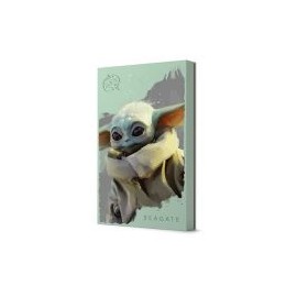 Disco Duro Externo Seagate Firecuda 2.5" 2Tb Usb 3.0 Edicion Star Wars Grogu Verde Stkl2000404