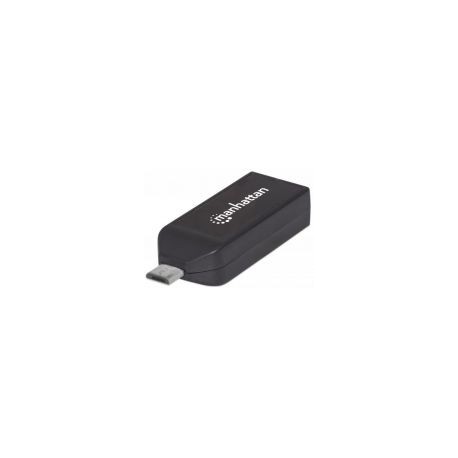 Lector De Tarjetas Otg Manhattan 24 En 1+Usb Smartphone Tablet 406222