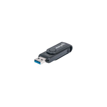 Lector De Tarjetas Manhattan Usb 3.0, 24 En 1 101981