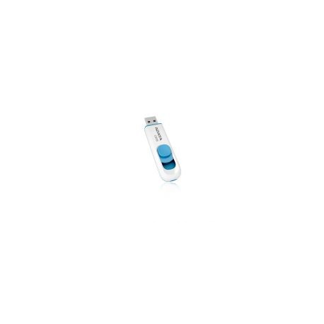 Memoria Flash Adata C008 32Gb Usb 2.0 Blanco/Azul (Ac008-32G-Rwe)