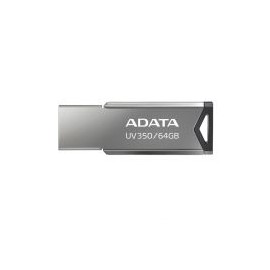Memoria Usb Adata Auv350 64Gb Usb 3.0 Plata Auv350-64G-Rbk