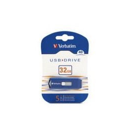 Memoria Usb-A 2.0 Unidad Flash Verbatim 32Gb Azul 97408
