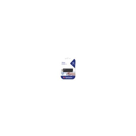 Memoria Usb Verbatim Negro 16Gb Usb 2.0