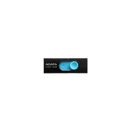 Memoria Flash Adata Uv220 32Gb Usb2.0 Negro/Azul Auv220-32G-Rbkbl