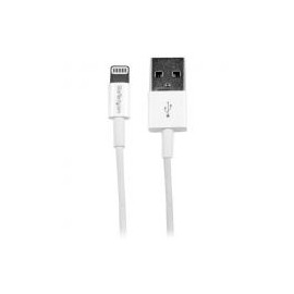 Cable 1M Lightning Apple  A Usb 2.0 Blanco  Startech Usblt1Mws