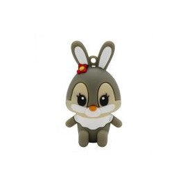Memoria Usb Brobotix 32Gb Usb 2.0 Coneja Gris 190432-8