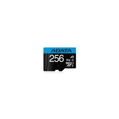 Memoria Micro Sd Adata Negro 256Gb Cl10 A1 Uhs-I Ausdx256Guicl10A1-Ra1