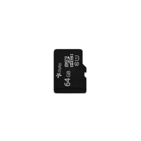 Memoria Micro Sd Hc Stylos Stmsds4B 64 Gb Negro Clase 10