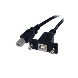 Cable 91Cm Usb 2.0 P/Montaje Macho A Hembra Usb Startech Usbpnlbfbm3